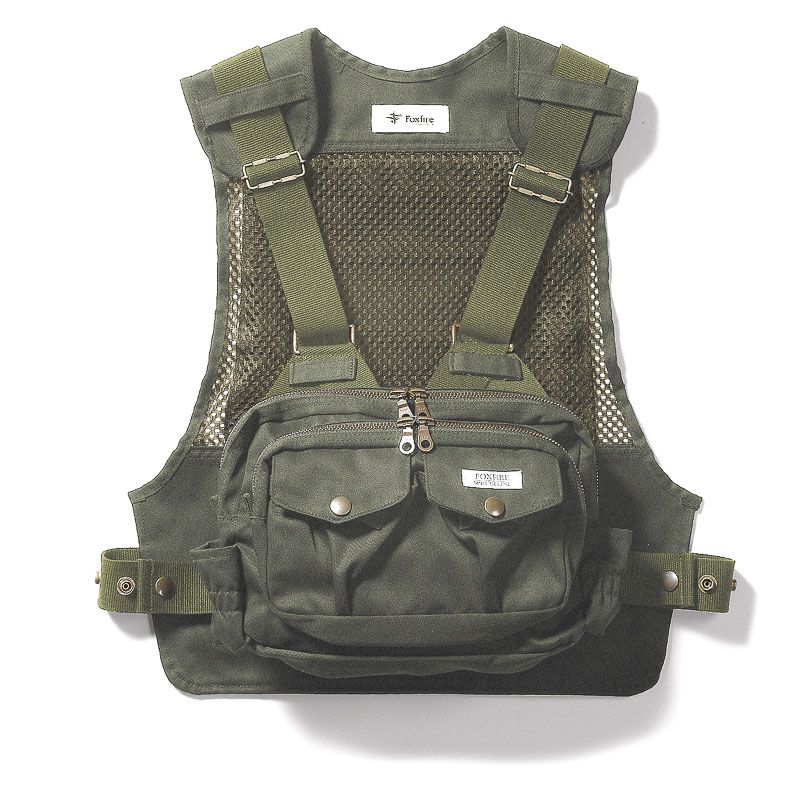 Lil D ■Foxfire Chest Strap Vest フォック Foxfire Chest Strap Vest | 54 Dean Street Fly Shop